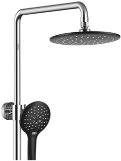 Душевая система Grocenberg GB7001 Черный хром